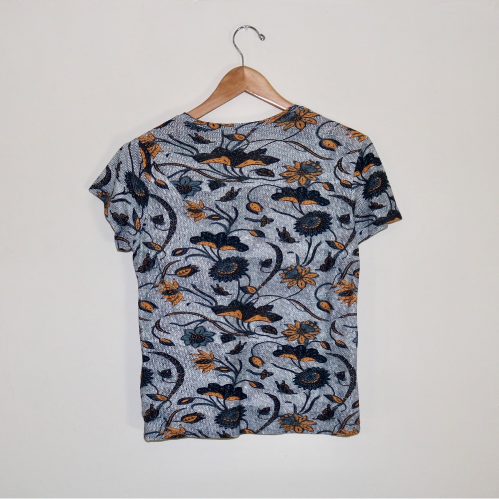 Ulla Johnson Estelle T-Shirt in Portofino - Picture 4 of 16